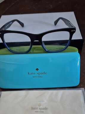 kate spade Black to Blue Ombre Eyeglasses